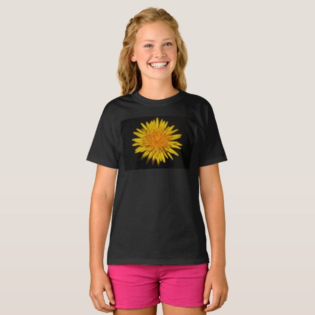 Camiseta Dandelion Flower gccna (Anverso completo)