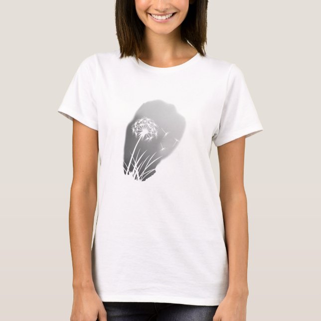 Camiseta Dandelion Flower T-Shirt (Anverso)