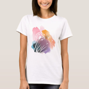 Camiseta Dandelion Flower T-Shirt