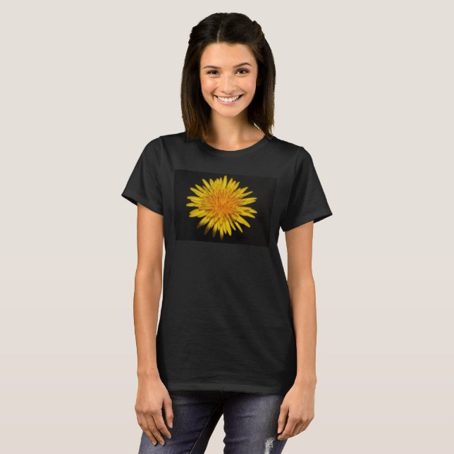 Camiseta Dandelion Flower wcnm (Anverso completo)
