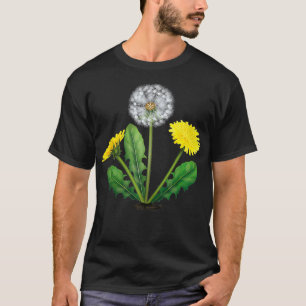 Camiseta Dandelion Gift Flores Veraniegas Plantas Jardinerí