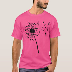 Camiseta Dandelion Guitar Shirt Por Guitarista