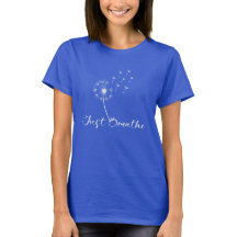 Camiseta Dandelion Just Breathe – Tranquila y Cons