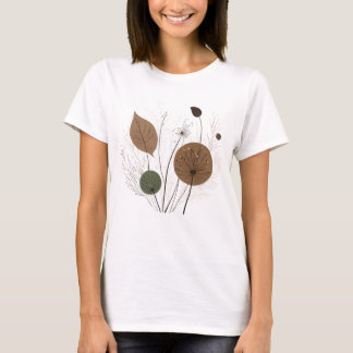 Camiseta dandelion matisse style