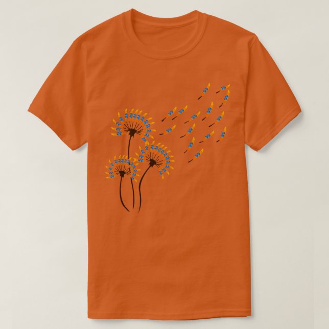 Camiseta Dandelion Snowboarding Shirt (Diseño del anverso)