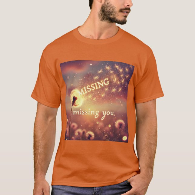 Camiseta Dandelion Whisper Mens Tshirt (Anverso)