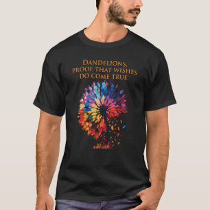 Camiseta Dandelions prueba que los deseos se hacen realidad