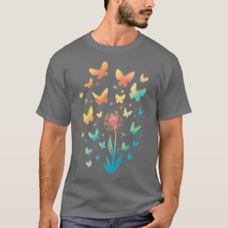 Camiseta Dandelis Butterflies primavera verano