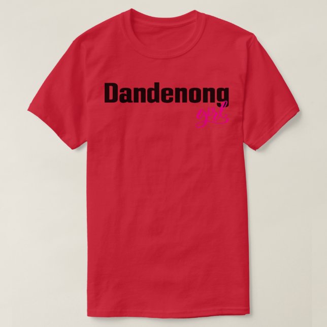 Camiseta Dandenong Chica (Diseño del anverso)