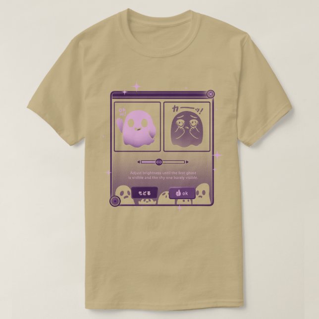 Camiseta Dandere Ghost (Diseño del anverso)