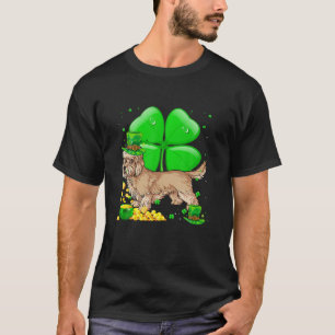 Camiseta Dandi Dinmont Terrier Dog Lucky Charm St. Patrick