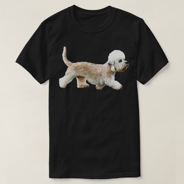 Camiseta Dandie Dinmont terrier (Diseño del anverso)