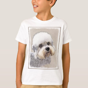 Camiseta Dandie Dinmont Terrier Pintura Original De Perro