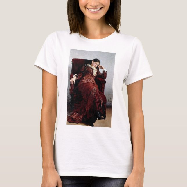 Camiseta Dando un descanso, Ilya Repin (Anverso)