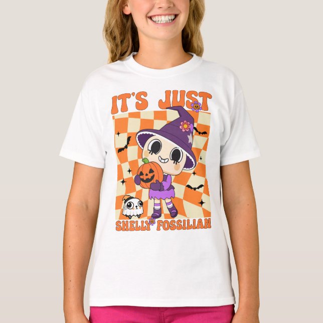 Camiseta Dandy's World Halloween Shelly (Anverso)
