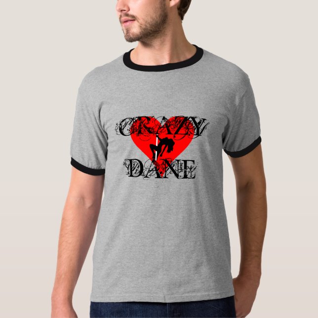 CAMISETA DANÉS LOCO (Anverso)