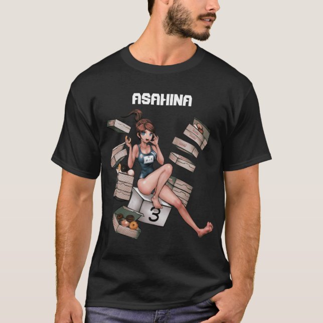 Camiseta Danganronpa Aoi Asahina (Anverso)