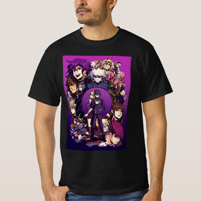 Camiseta Danganronpa feliz (Anverso)