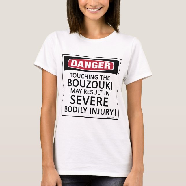 Camiseta Danger Bouzouki (Anverso)