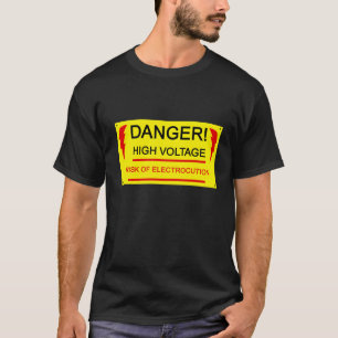 Camiseta Danger, high voltage tee