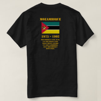 Camiseta Danger Landmines, Mozambique