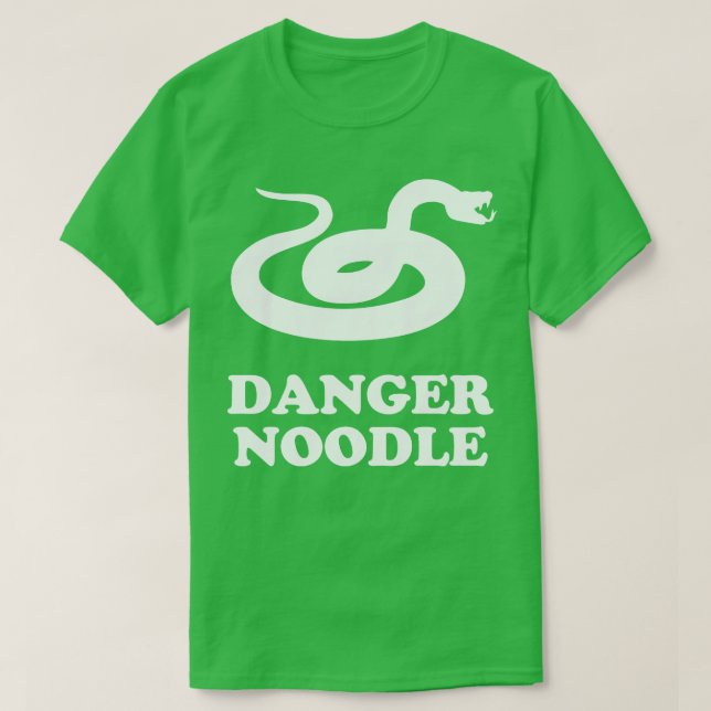 Camiseta Danger Noodle (Diseño del anverso)