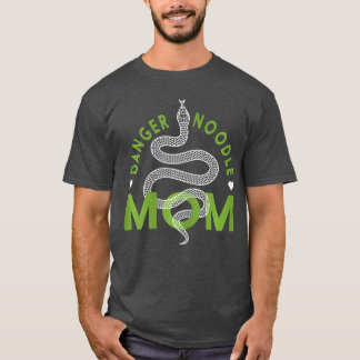 Camiseta Danger Noodle Mom Herpetology Reptile Mother Snake
