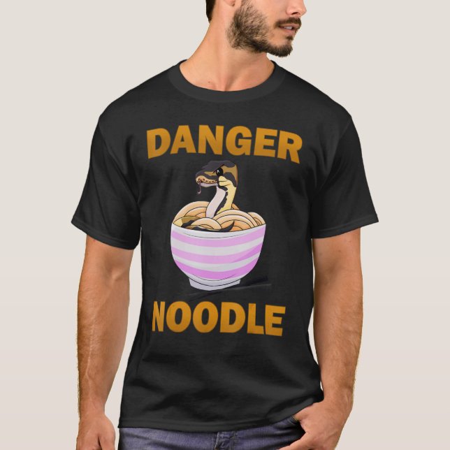 Camiseta Danger Noodle Tee Ball Python Snover (Anverso)