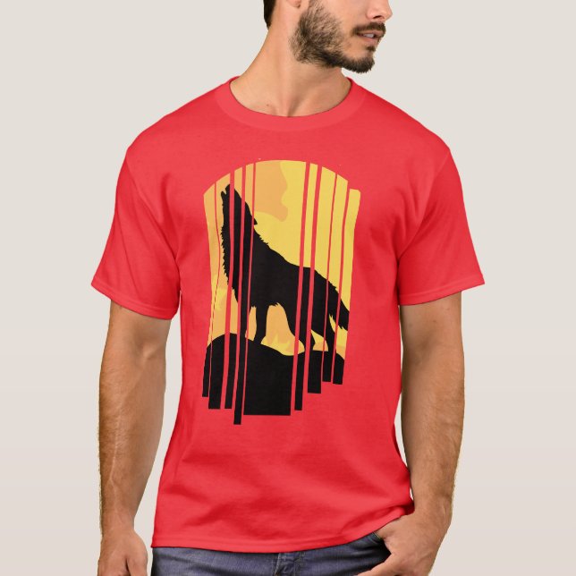 Camiseta Danger Wolf- (Anverso)