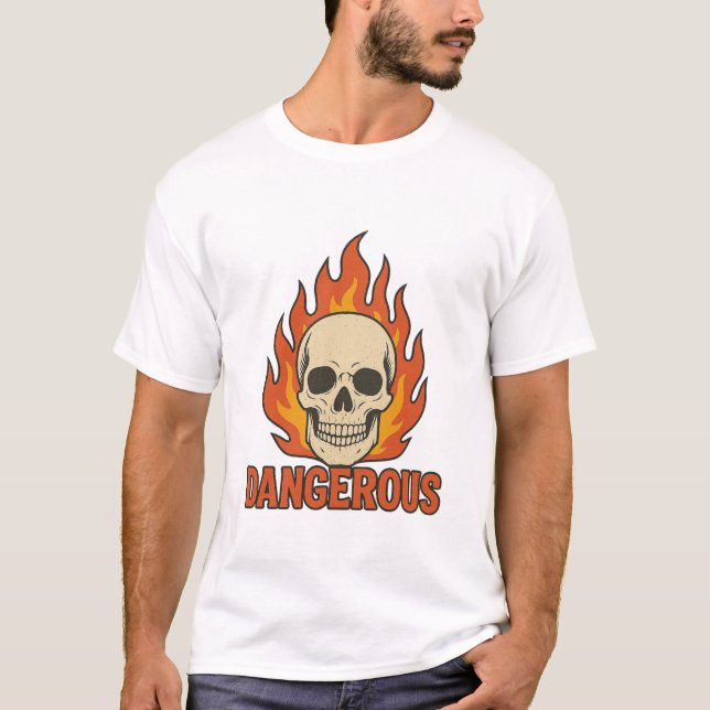 Camiseta Dangerous (Anverso)