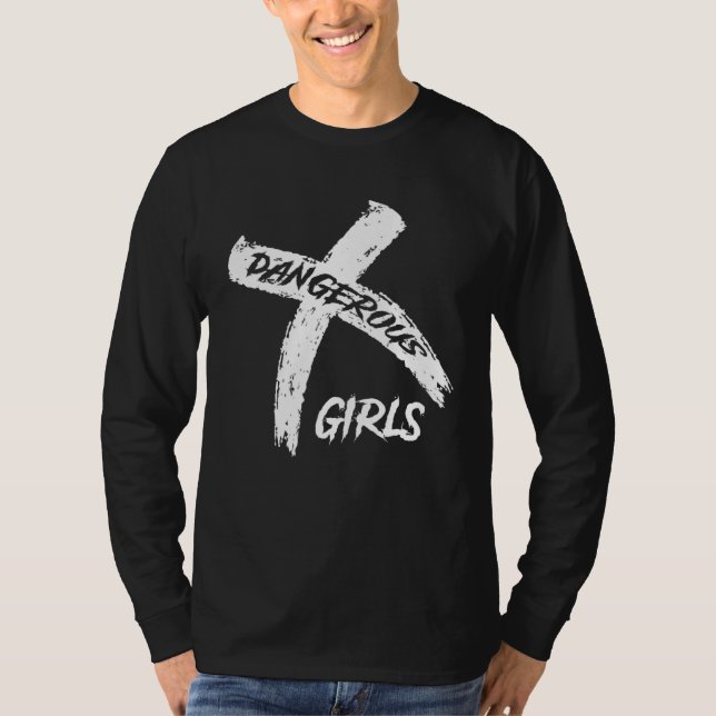 Camiseta Dangerous Girls Friends forever Best friend friend (Anverso)