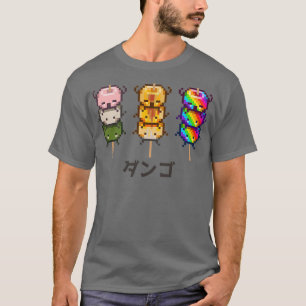 Camiseta Dango de múltiples píxeles