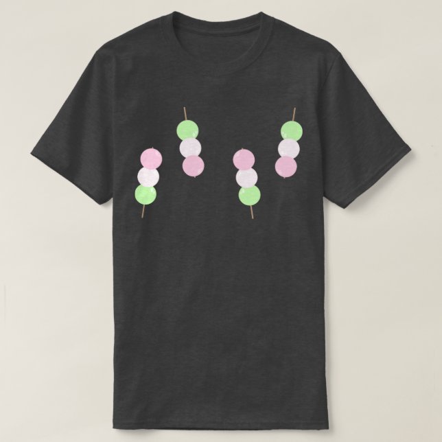 Camiseta Dango japonés (Diseño del anverso)