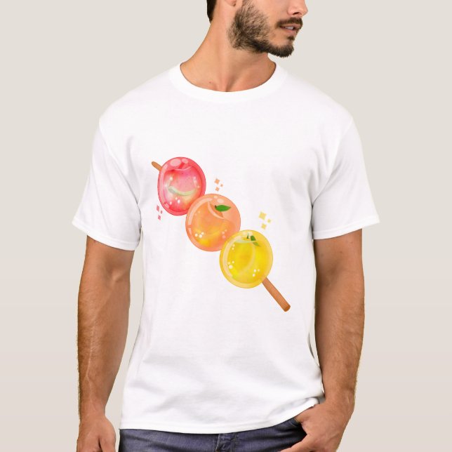 Camiseta Dango Stick Kawaii (Anverso)