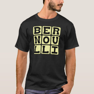 Camiseta Daniel Bernoulli, del Principio de Bernoulli