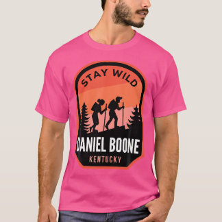 Camiseta Daniel Boone Kentucky Senderismo Por La Naturaleza