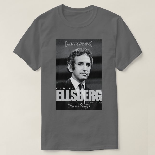 Camiseta Daniel Ellsberg (Diseño del anverso)