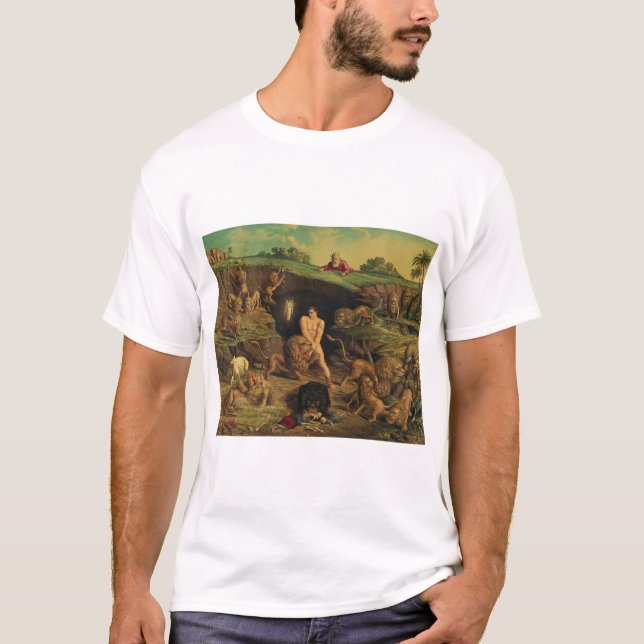 Camiseta Daniel en el foso de los leones (Anverso)