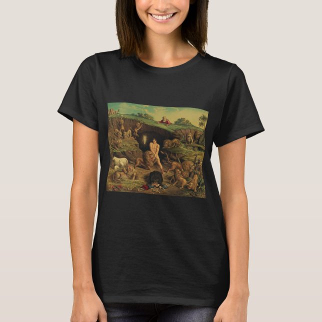 Camiseta Daniel en el foso de los leones (Anverso)