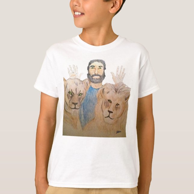 Camiseta Daniel en la guarida de los leones (Anverso)