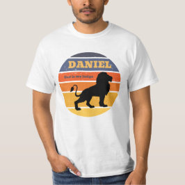 Camiseta Daniel God is My Judge Vintage Retro Sunset