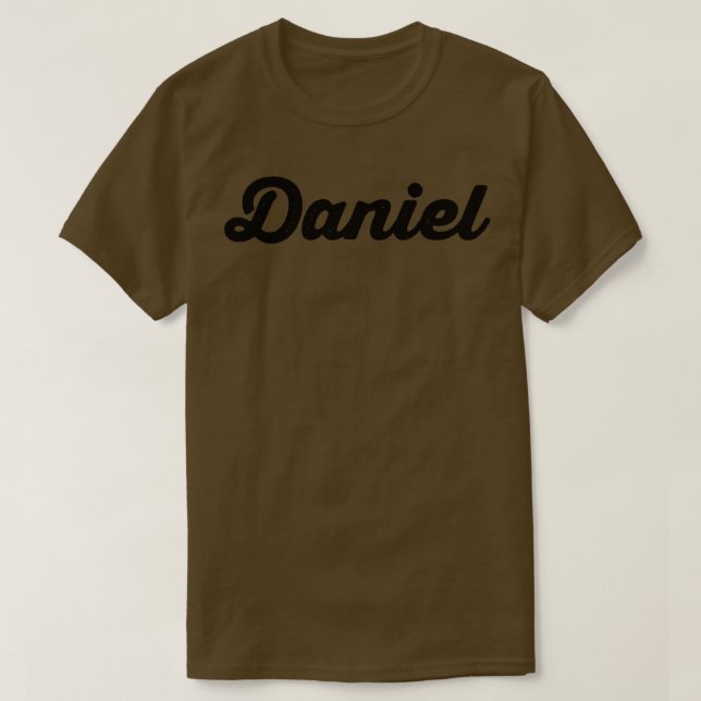Camiseta Daniel Mi Nombre Es Daniel (Diseño del anverso)