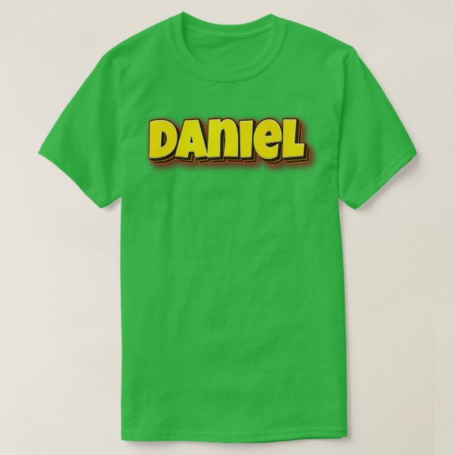 Camiseta Daniel Mi Nombre Es Daniel 2 (Diseño del anverso)
