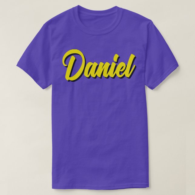 Camiseta Daniel Mi Nombre Es Daniel 3 (Diseño del anverso)