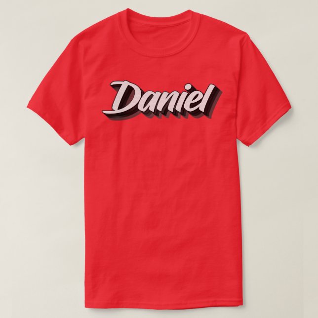 Camiseta Daniel Mi Nombre Es Daniel 4 (Diseño del anverso)