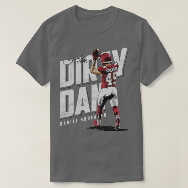 Camiseta Daniel Sorensen (Diseño del anverso)