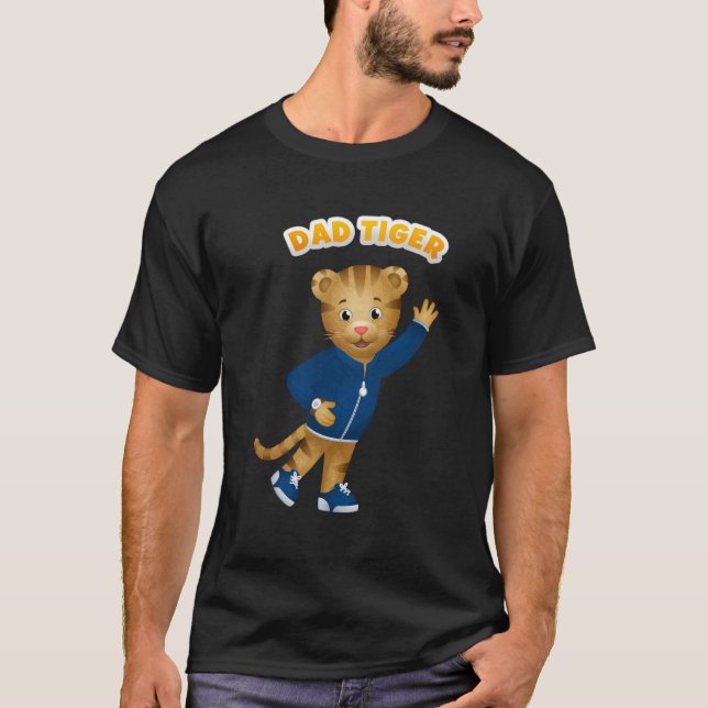 Camiseta Daniel Tiger'S Neighborhood Dad Tiger (Anverso)