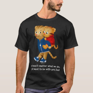 Camiseta Daniel y Papá Tigre (Oscuro