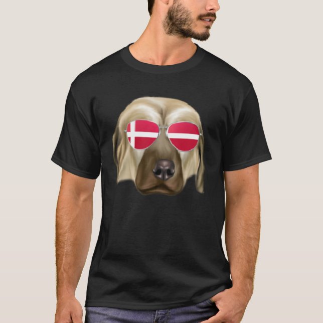 Camiseta Danish Flag Anatolian Shepherd Dog Dog Denmark Poc (Anverso)