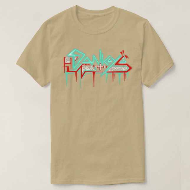 Camiseta Dankeyx27s Ochties Bar amp CFS (Diseño del anverso)